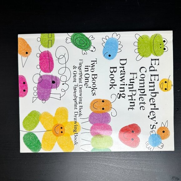 Ed Emberley's Complete Funprint Drawing Book Activity Art WorkBook - Picture 2 of 8